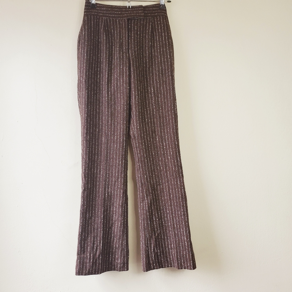 Etcetera Pin Stripe Flare High Rise Dres‎